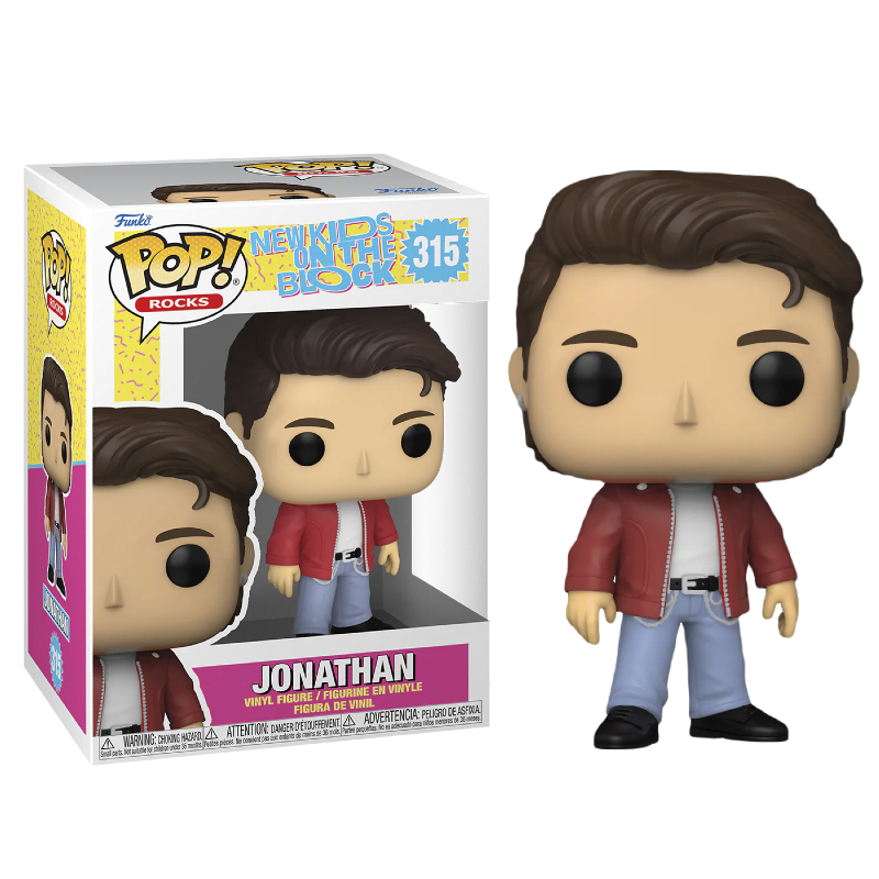 Funko Pop! Rocks New Kids On The Block Jonathan 315 Original