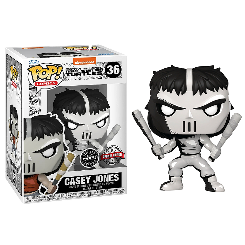 Funko Pop! Comics As Tartarugas Ninjas Casey Jones 36 Exclusivo Chase