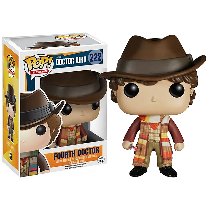 Funko Pop! Doctor Who Fourth Doctor 222 Original Colecionavel