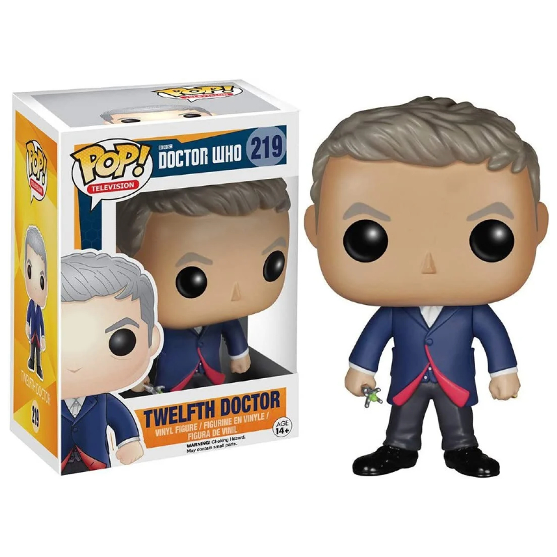 Funko Pop! Doctor Who Twelft Doctor 219 Original Colecionavel