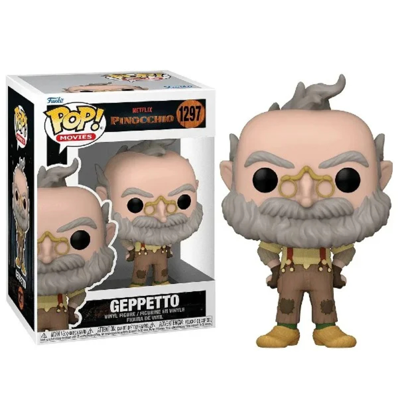 Funko Pop! Disney Pinocchio Geppetto 1297 Original Colecionavel