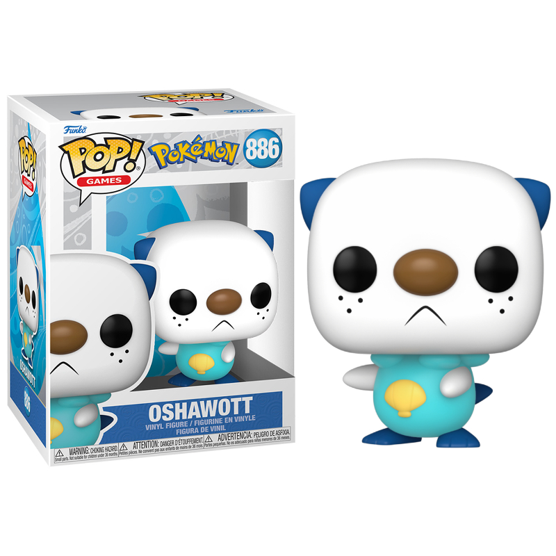 Funko Pop! Games Pokemon Oshawott 886 Original Colecionavel - Moça