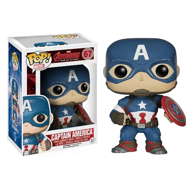 Funko Pop! Marvel Capitão America / Captain America 67 Original