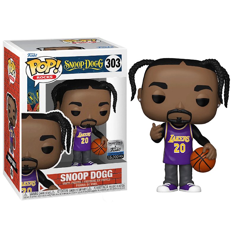 Funko Pop! Rocks Snoop Dogg 303 Exclusivo Original Colecionavel