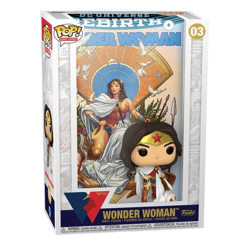 Funko Pop! Comic Covers Mulher Maravilha Wonder Woman 03 Original