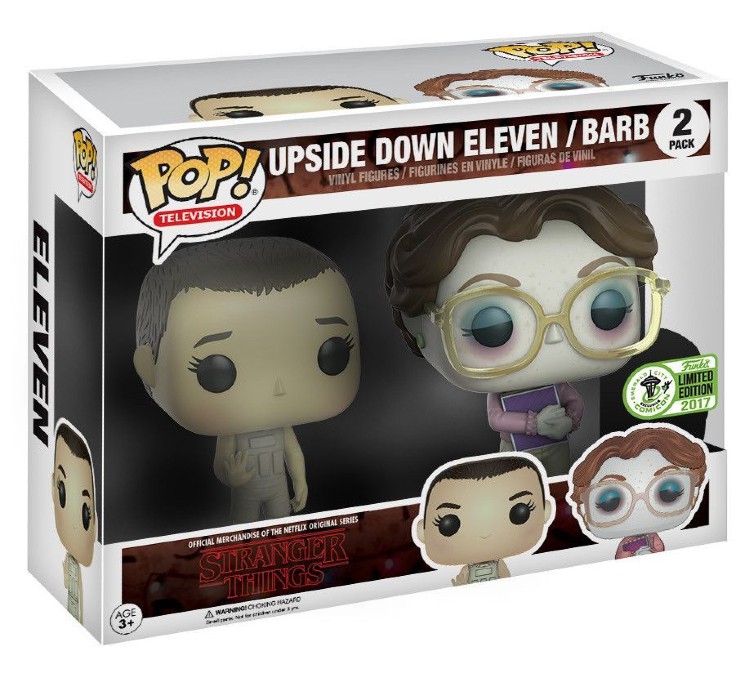 Funko Pop! Stranger Things Upside Down Eleven/Barb 2 Pack 2017