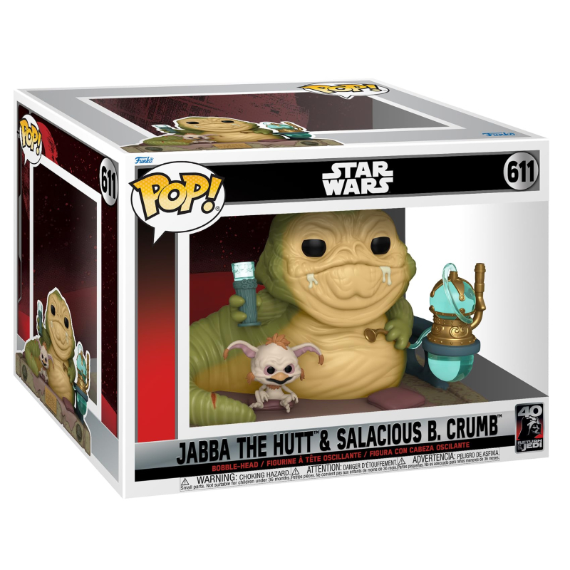 Funko Pop! Movie Moment Television Star Wars Jabba The Hutt and