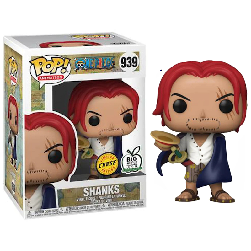 Funko Pop! Animation One Piece Shanks 939 Exclusivo Chase Original