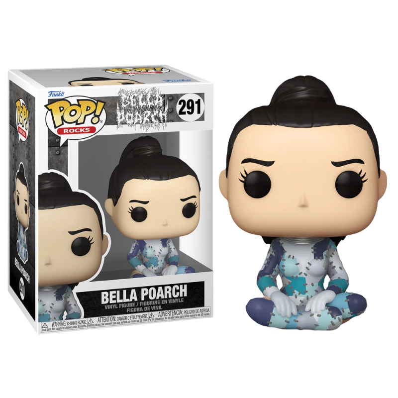 Funko Pop! Rocks Bella Poarch 291 Original Colecionavel - Moça do