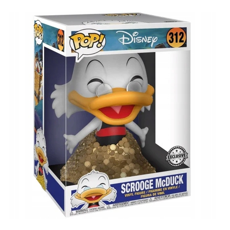 Funko Pop! Scrooge McDuck De PatoAventuras – Figura Coleccionable De 9 Cm Con Caja Original Y Ventana