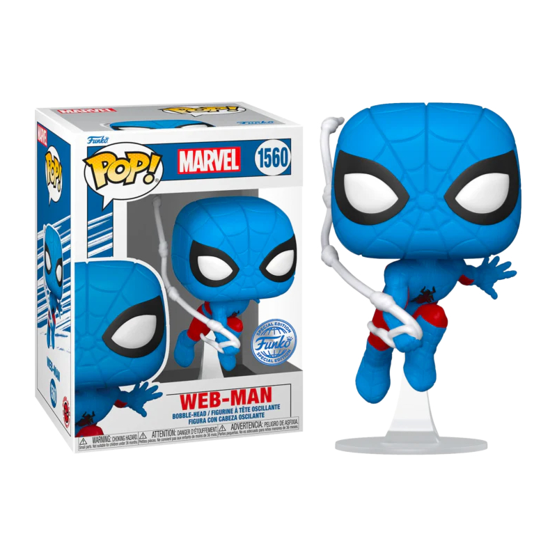 Funko Pop! Marvel Spider Man Web-Man 1560 Exclusivo Original