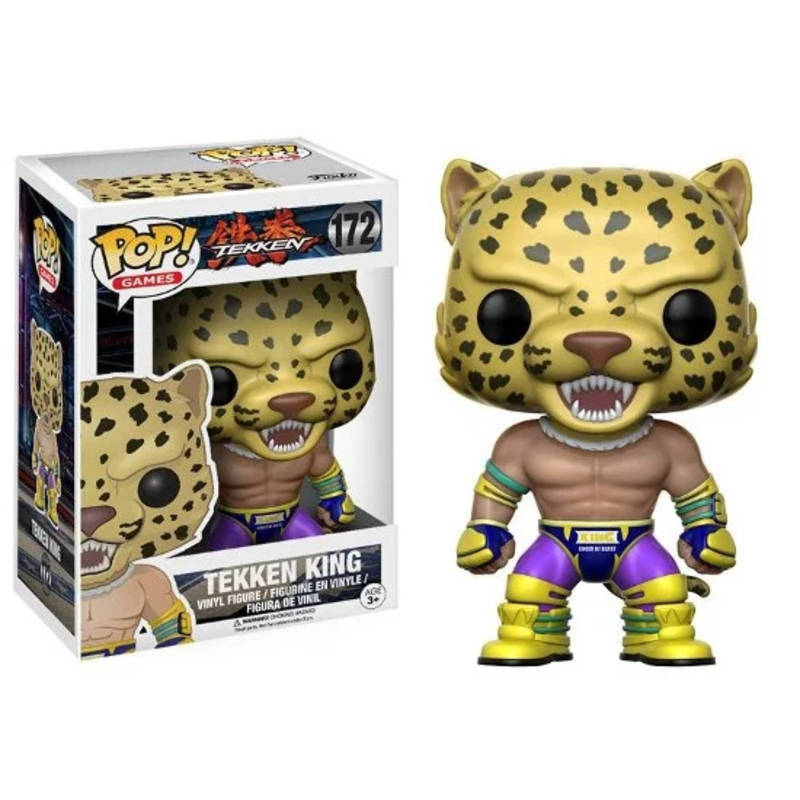 Funko Pop! Games Tekken King 172 Original Colecionavel - Moça do