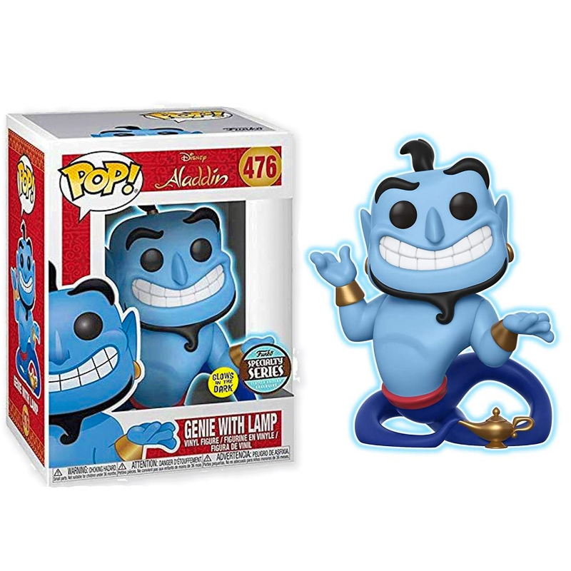 Funko Pop! Disney Aladdin Genie With Lamp 476 Exclusivo Glow