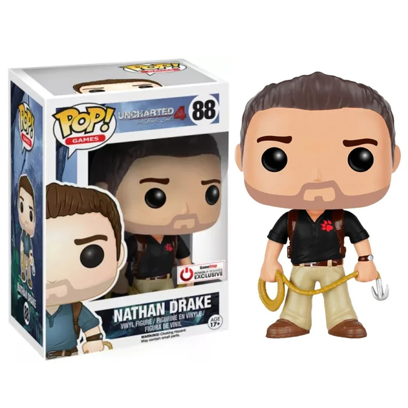 Funko Pop! Games Uncharted 4 Nathan Drake 88 Original Colecionavel