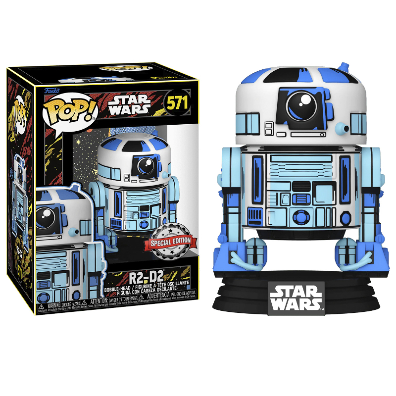 Funko Pop! Star Wars R2-d2 571 Exclusivo Original Colecionavel