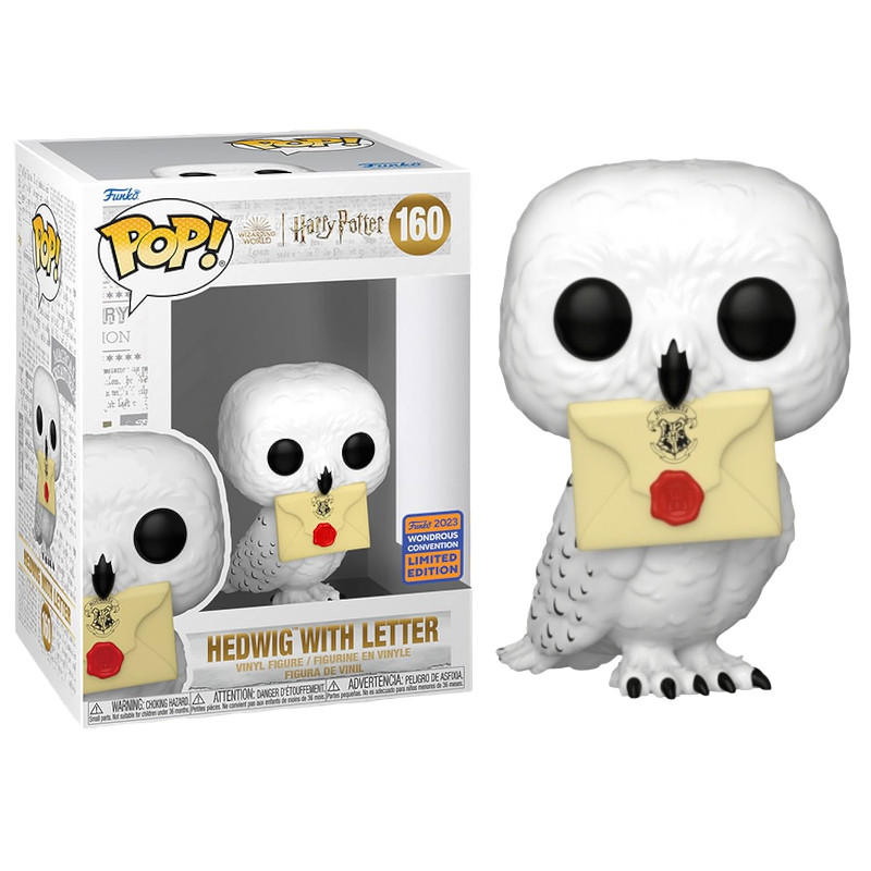 Funko Pop Filme Harry Potter Hedwig With Letter 160 Exclusivo