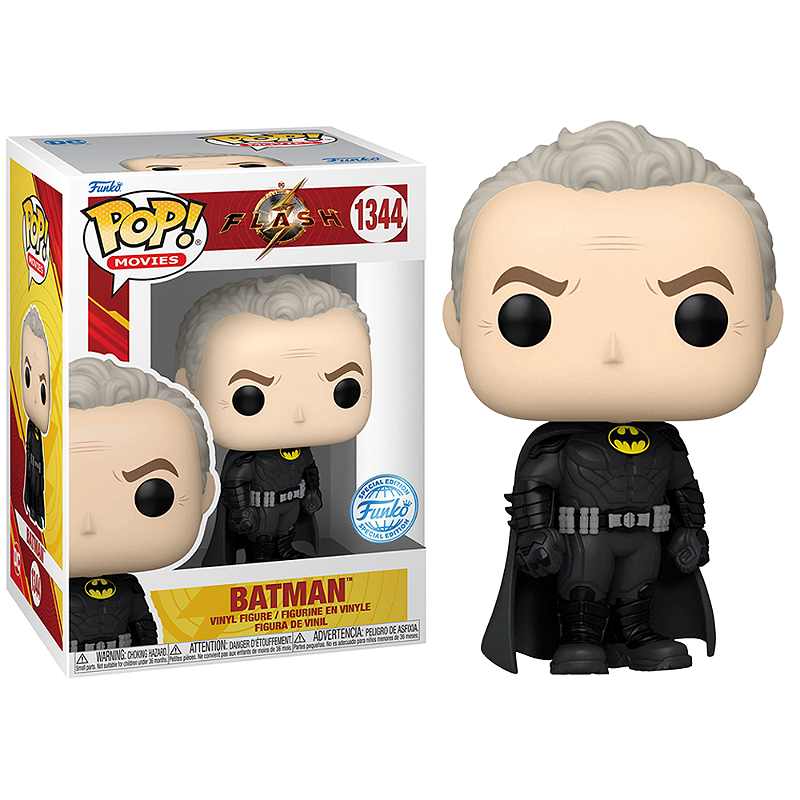 Funko Pop! Filme DC Comics The Flash Batman 1344 Exclusivo