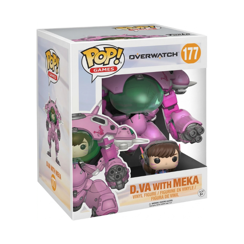 Funko Pop! Games Overwatch D.VA With Meka 177 Original