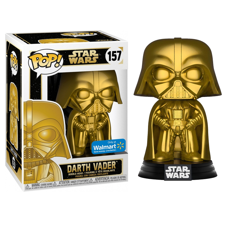POP! Star Wars Darth Vader Gold Pop Vinyl Figure #157