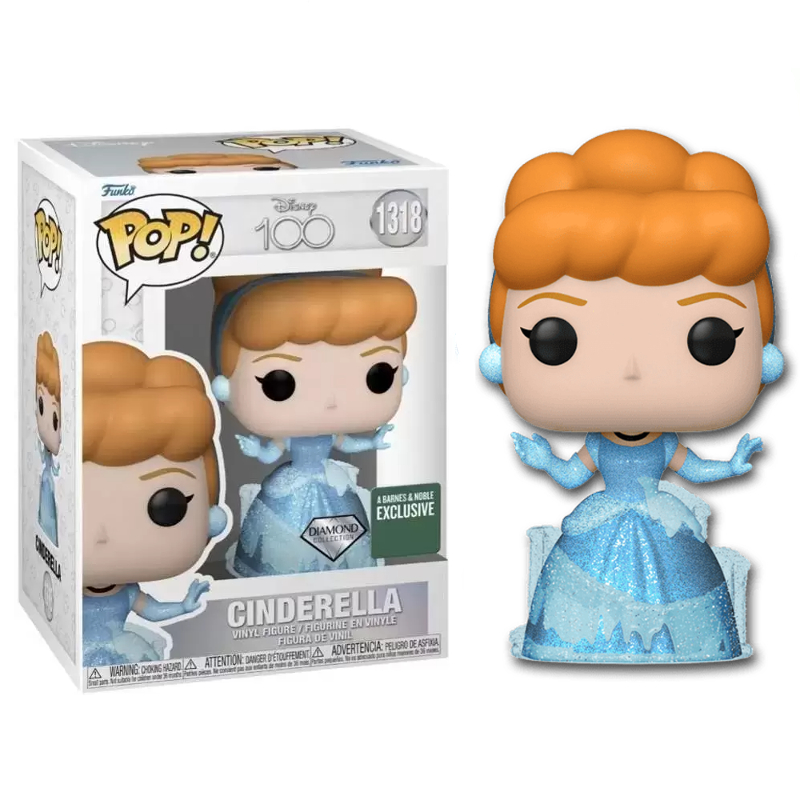 VENDIDO - Funko Pop Disney 1318 Princesa Cinderela edição 100