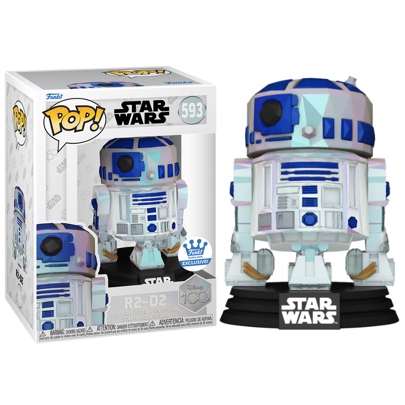 Funko Pop! Star Wars R2-D2 593 Exclusivo Original Colecionavel