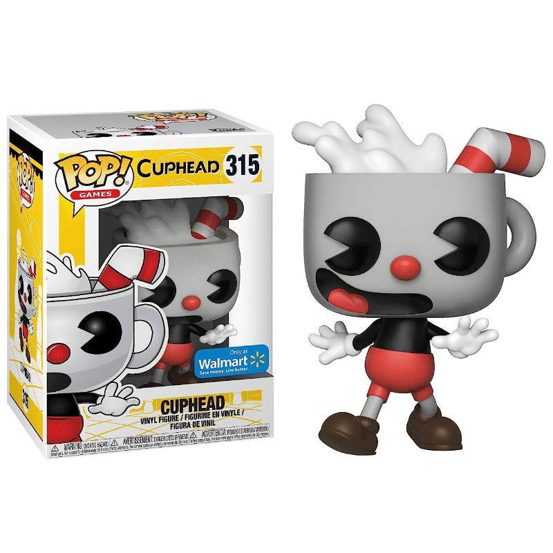 Funko Pop! Games Cuphead 315 Exclusivo Original Colecionavel