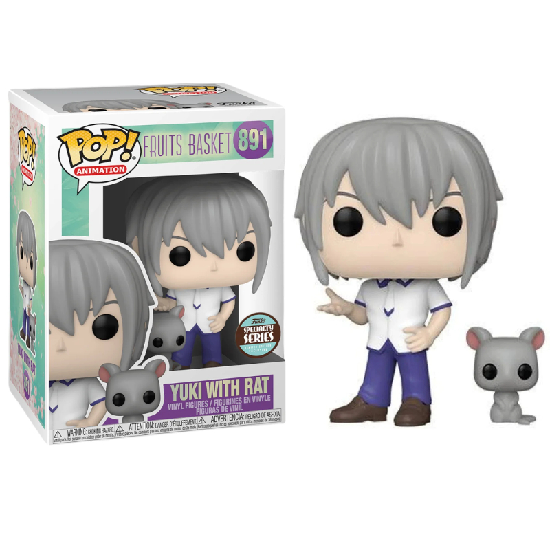 Funko Pop!Animation Fruits Basket Yuki With Rat 891 Exclusivo