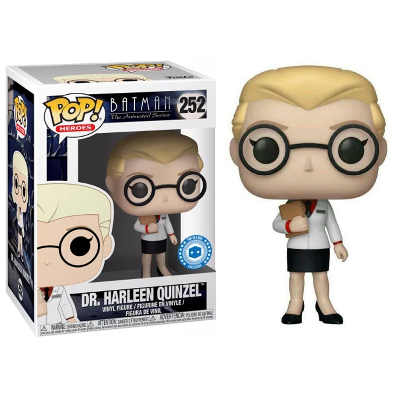Funko Pop! Heroes DC Dr. Harleen Quinzel 252 Exclusivo Original