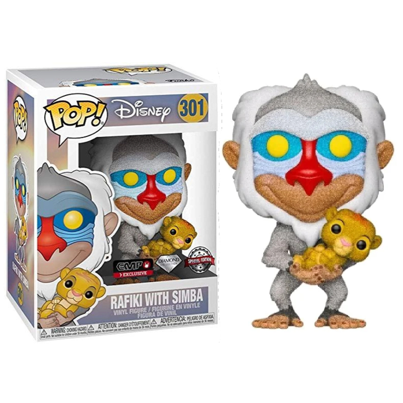 Funko Pop! Disney The Lion King Rafiki With Simba 301 Exclusivo