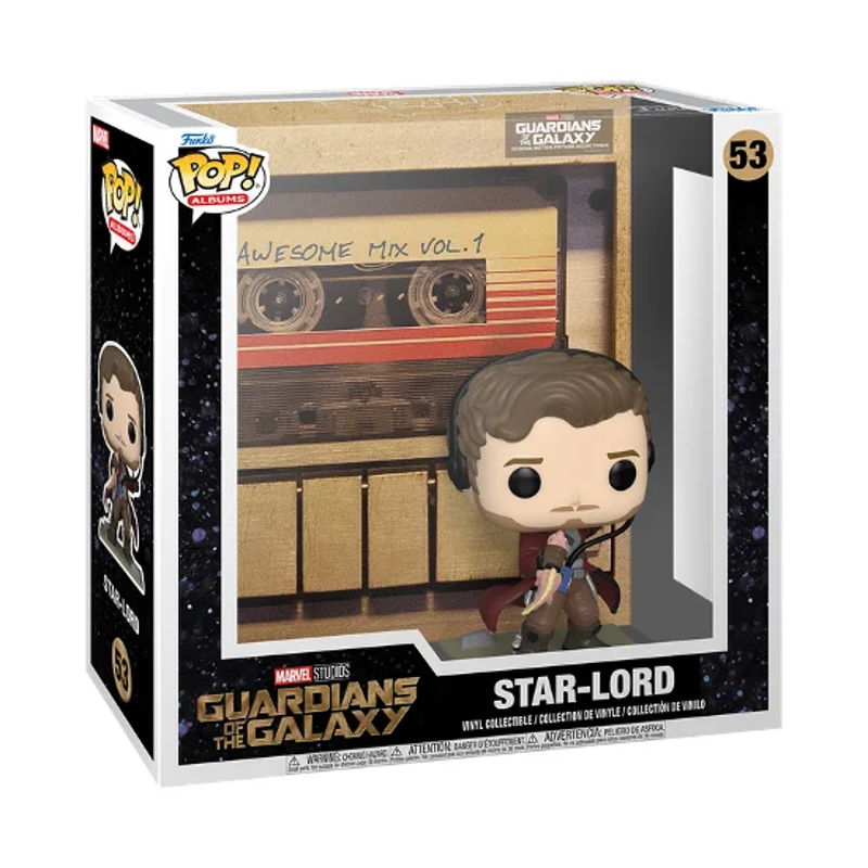 Funko Pop! Albums Filme Marvel Guardiões da Galáxia Star Lord 53