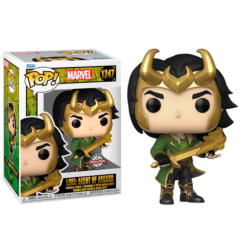 Funko Pop! Marvel Loki Agent Of Asgard 1247 Exclusivo Original - Moça ...