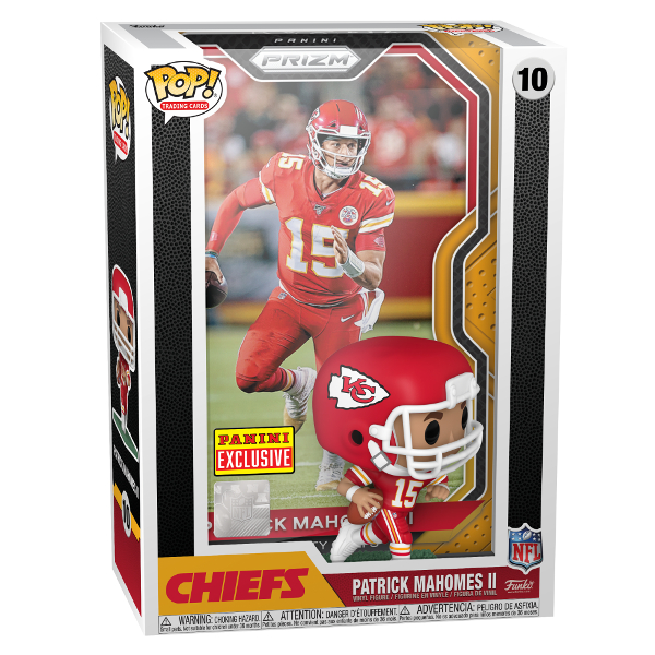 Funko Pop! Album Football NFL Chiefs Patrick Mahomes II 10 Exclusivo