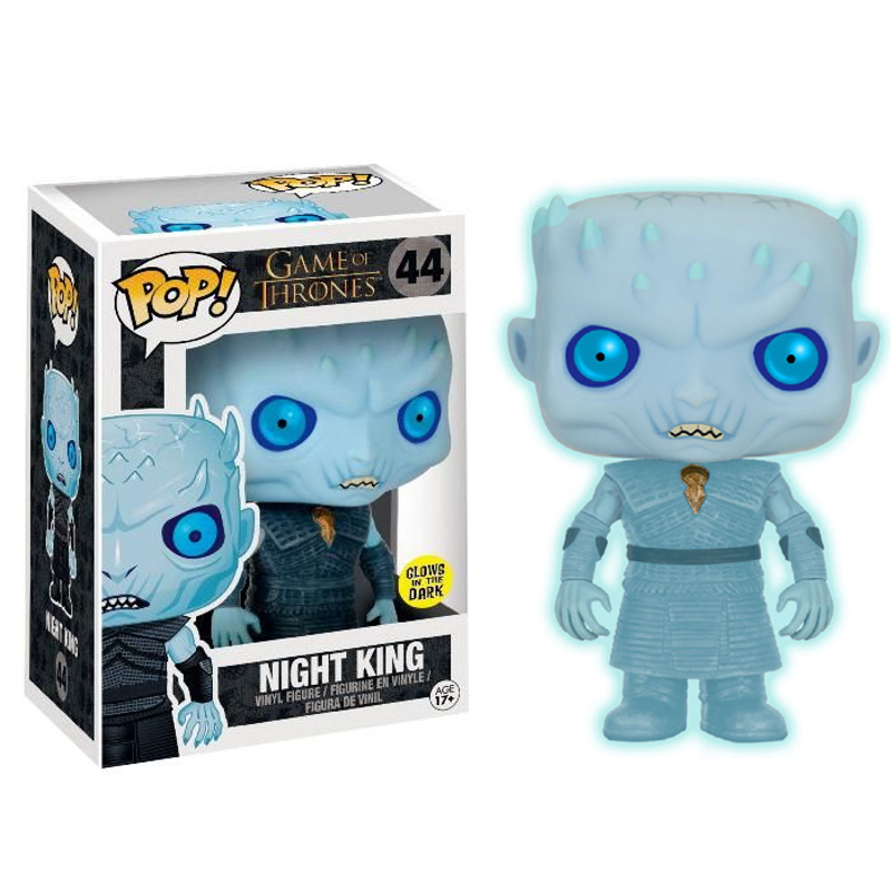 新品 No.58 FUNKO ゲームオブスローンズ ナイトキング夜の王&アイシー Funko Pop! Game Of Thrones Night King 44 Exclusivo Glow Original