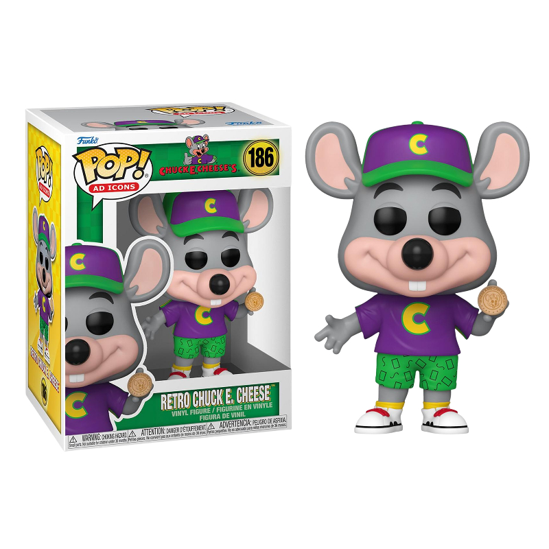 Funko Pop! Ad Icons Chuck E. Cheese's Retro Chuck E. Cheese 186