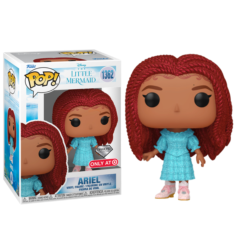 Funko Pop! Disney A Pequena Sereia Ariel 1362 Exclusivo Diamond