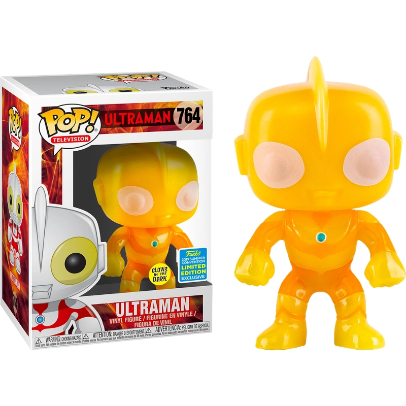 Funko Pop! Television Ultraman 764 Exclusivo Glow Original