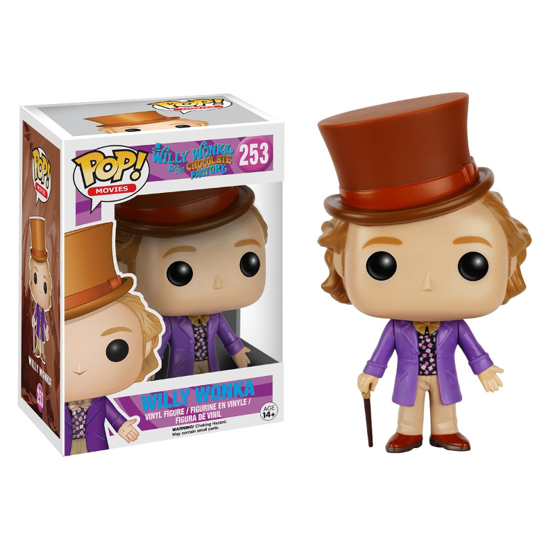 Funko Pop! Filme A Fantástica Fábrica de Chocolate Willy Wonka 253
