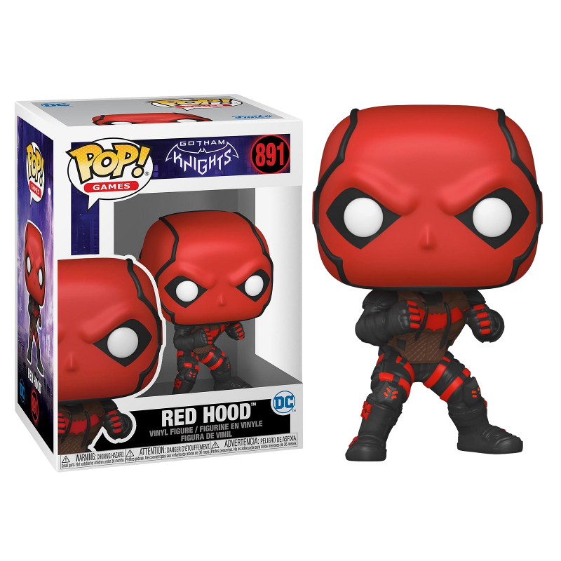 Funko Pop! Games Gotham Knights Red Hood 891 Original Colecionavel