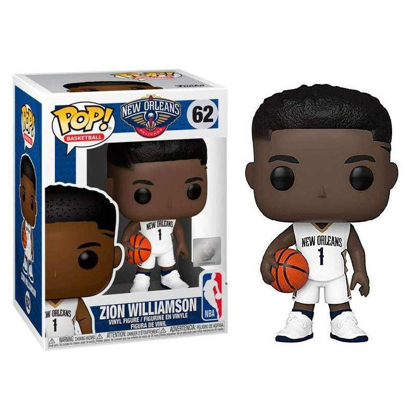 Funko Pop! Basketball New Orleans NBA Zion Williamson 62 Exclusivo