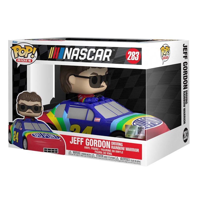 Funko Pop! Rides Nascar Jeff Gordon Driving Rainbow Warrior 283