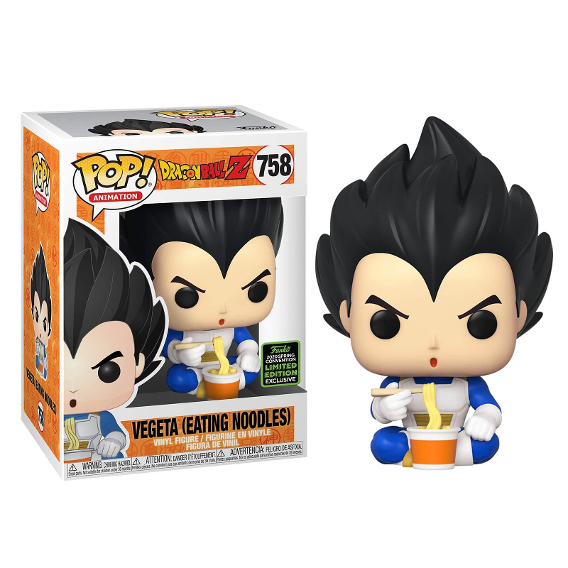 【超歓迎】 Funko Pop! 758 Noodles Eating Vegeta Z Ball Dragon Animation その他