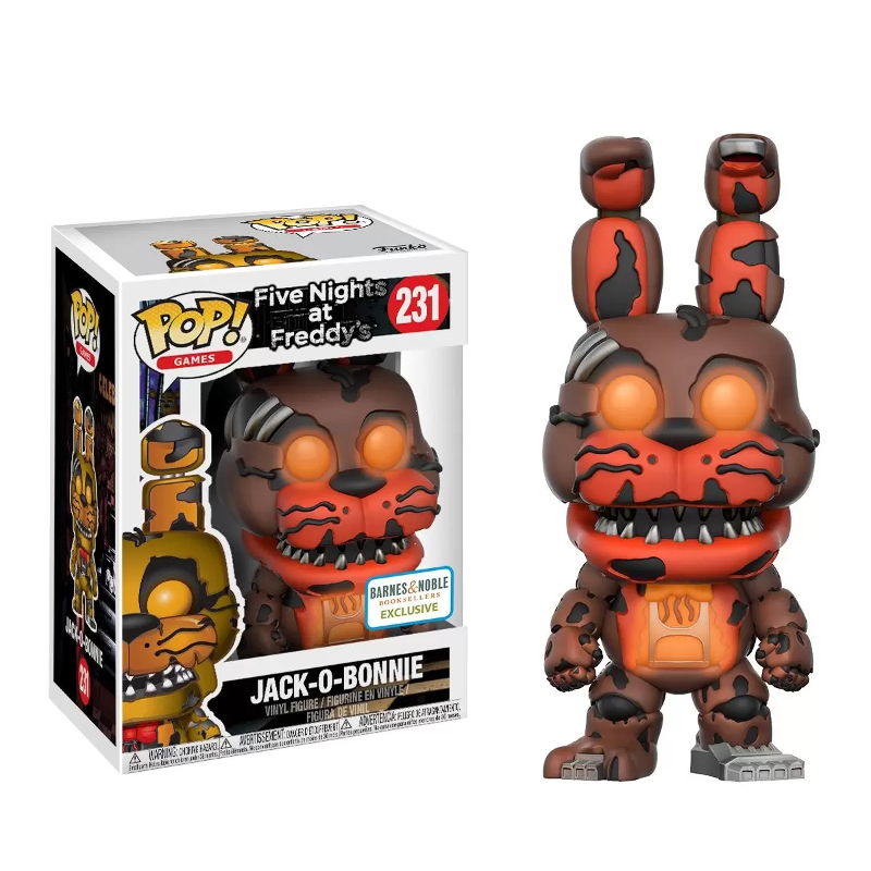 Funko Pop! Games Five Night's At Freddy's Whitered Bonnie 232 Original -  Moça do Pop - Funko Pop é aqui!