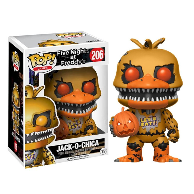 Five Nights at Freddy's Boneco Funko Pop! de vinil do Freddy de O Estranho  Mundo de Jack (junto com capa protetora compat vel com caixa pop)