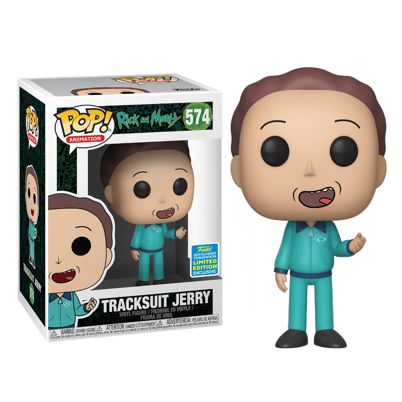 Funko Pop! Animation Rick And Morty Tracksuit Jerry 574 Exclusivo