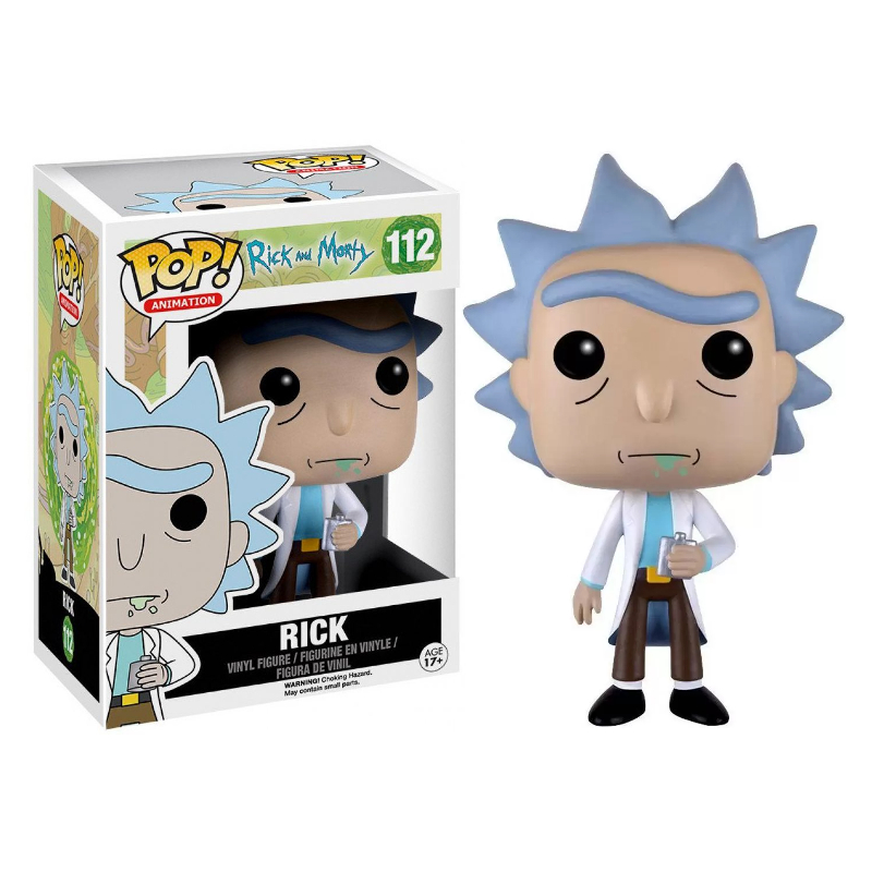 Funko Pop! Animation Rick And Morty Rick 112 Original Colecionavel