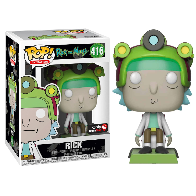 Funko 4個 Morty and Rick pop Funko 【アメリカ輸入未使用】 Pop! Original Exclusivo 34 Ship Rick's Morty And Rick Rides アメコミ