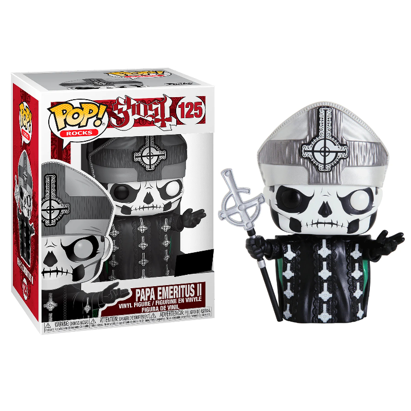 Funko Pop! Rocks Ghost Papa Emeritus II 125 Exclusivo Funko Pop! Rocks Ghost Papa Emeritus II 125 Exclusivo