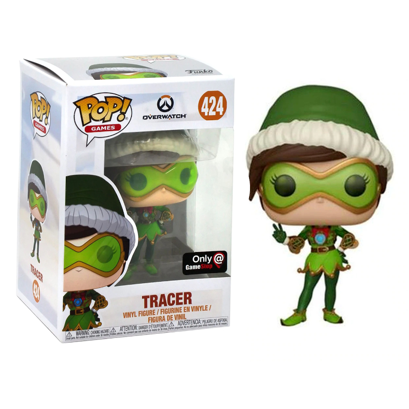 Funko Pop 424 - Tracer - Overwatch - Exclusivo GameStop