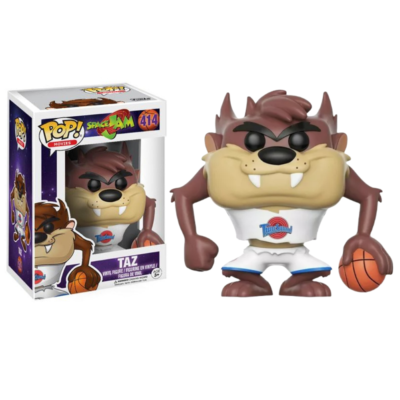 Funko Pop! Movies Space Jam Taz 414 Original Colecionavel - Moça