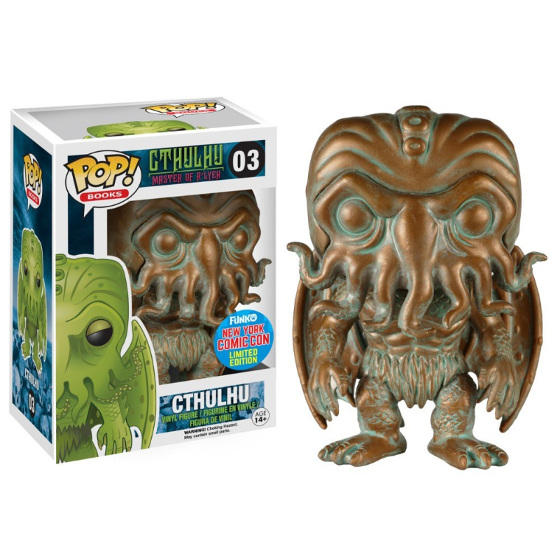 Funko Pop! Books Cthulhu Master Of R'lyeh Cthulhu 03 Exclusivo